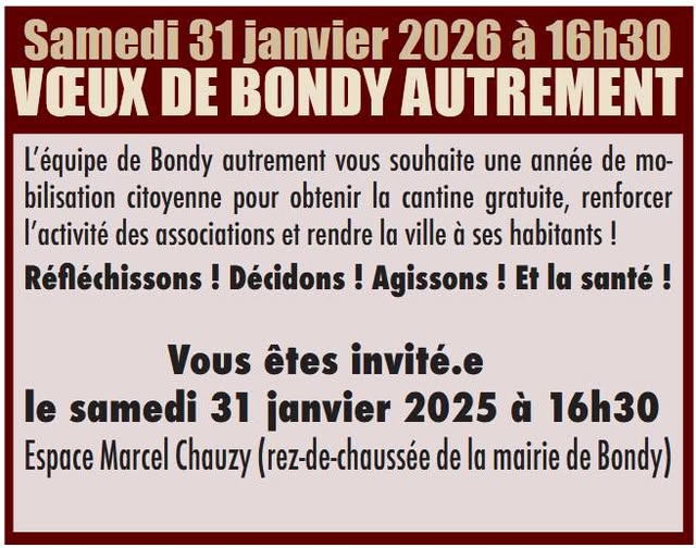 Voeux du 31 janvier 2026